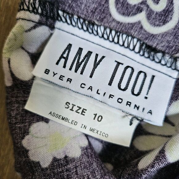 Vintage Amy Too! Girls Floral Dress – Size 10 – Sleeveless – Made in Mexico – EU - Picture 4 of 8